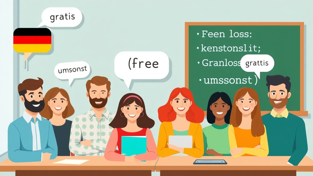 Các cách diễn đạt "miễn phí" trong tiếng Đức: hiểu đúng để dùng chuẩn