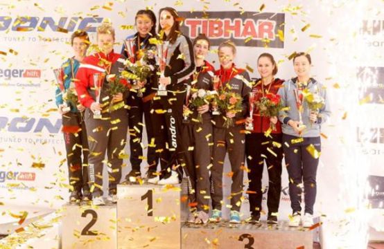 Tay vợt bóng bàn nữ gốc Việt vô địch nước Đức