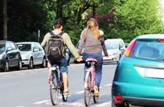 Hình phạt khi đi xe đạp không đèn ở Đức?